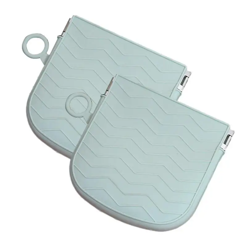 

Silicone Change Storage Box Waterproof Coin Bags With Flexible Opening Compact Cosmetic Bag And Key Pouch Travel Accessories For