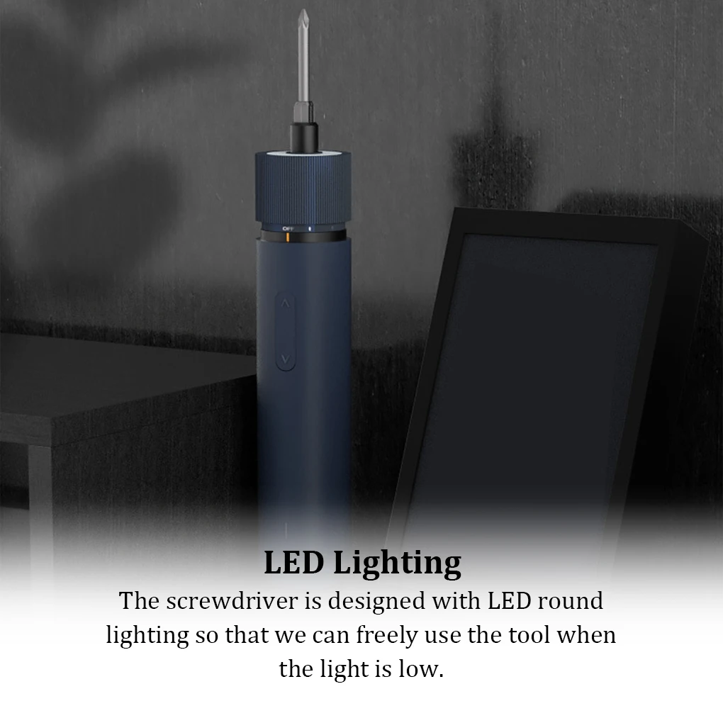 

Электрическая отвертка из сплава портативный ручной Противоскользящий Аккумуляторный перезаряжаемый поворотный инструмент отвертки