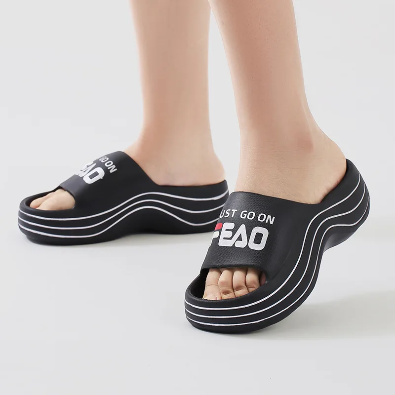 8258 EVA Candy Color Cute Slippers Thick Sole Comfy Shoes for Women Soft Lightweighted EVA Summer Slides Outdoor Casual Slides