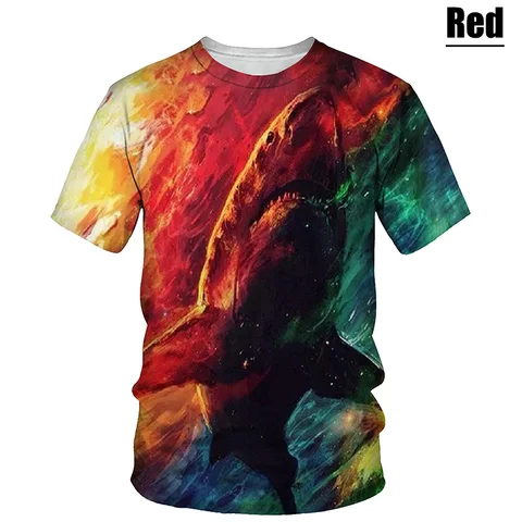 Футболки с коротким рукавом и 3D-принтом в стиле унисекс
