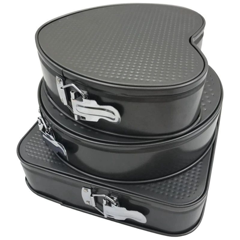 

3 шт./комплект, антипригарная форма для торта