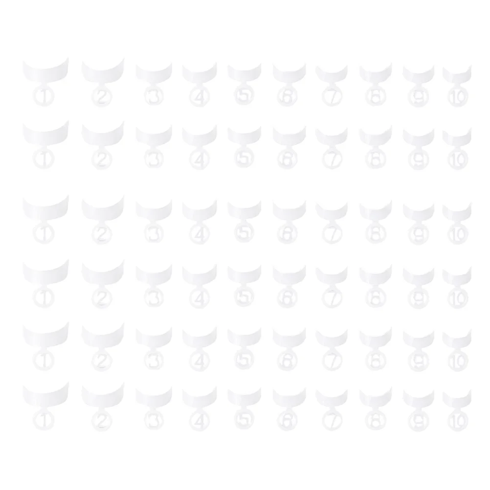 

Nails Nail French Manicure Fake Color Accessory Short Cover Half Tools Transparentplates Tips Shape Polish