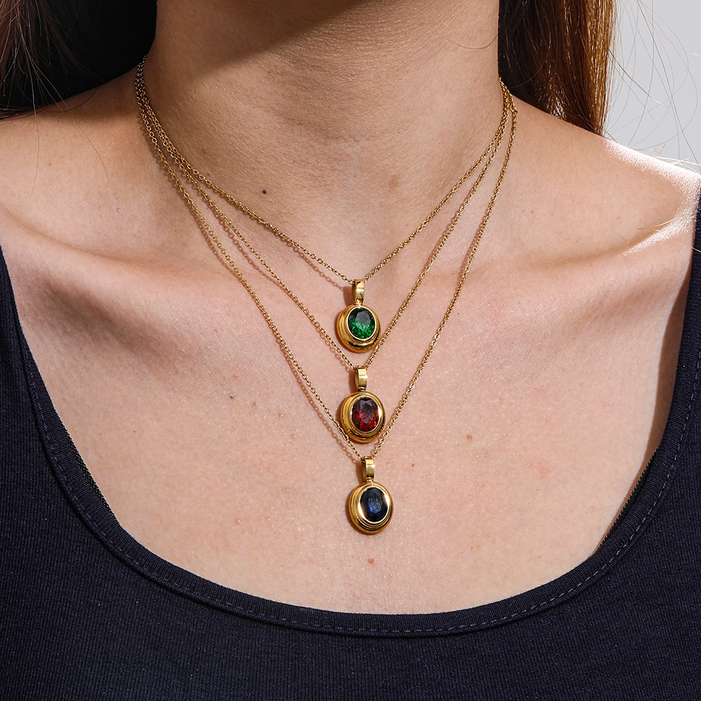 Joolim ювелирные изделия высокого класса PVD оптом водонепроницаемый простой