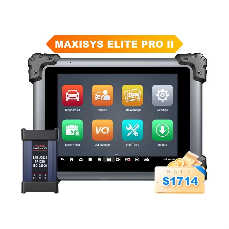 2024 Autel Maxisys Elite2 Elite Ii PRO Obd2 Автомобильный диагностический аппарат для автомобилей и