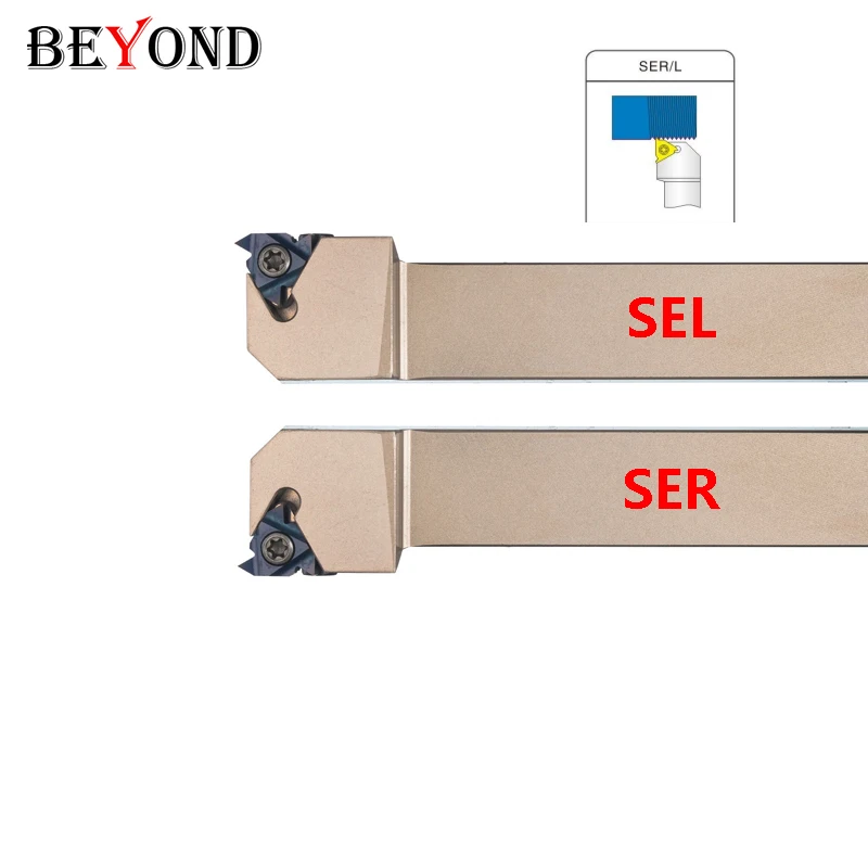 BEYOND SER SEL SER1616H16 SER2020K16 SER2020K22 SER2525M16 SER2525M22 SER3232P16 SER Белый никелевый режущий хвостовик с ЧПУ