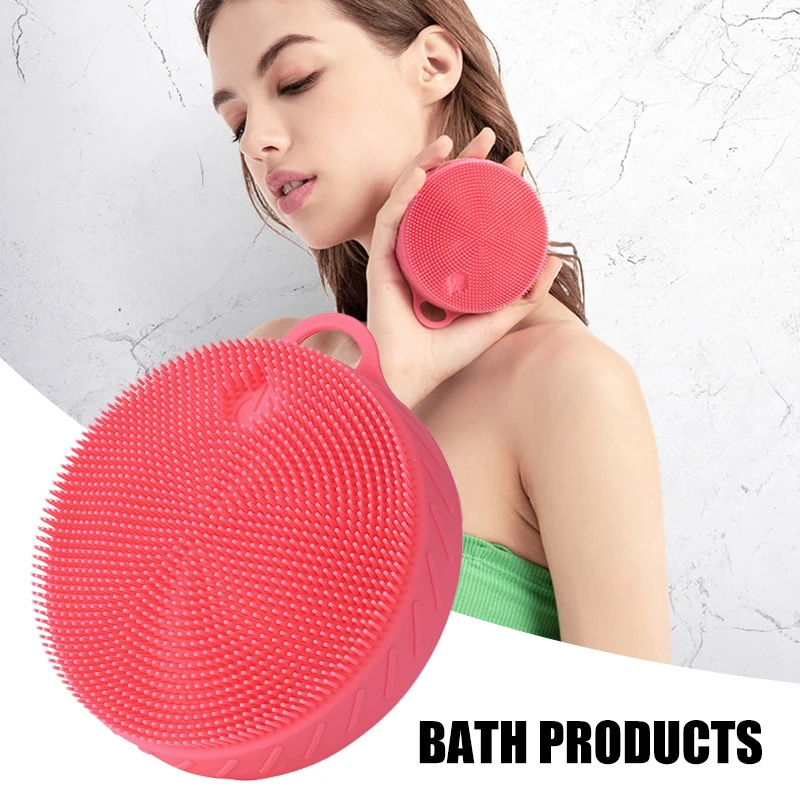 

Electric Silicone Bath Body Brush Exfoliating Multifunctional Back Scrubber with Raised Particles for Men Women nerg