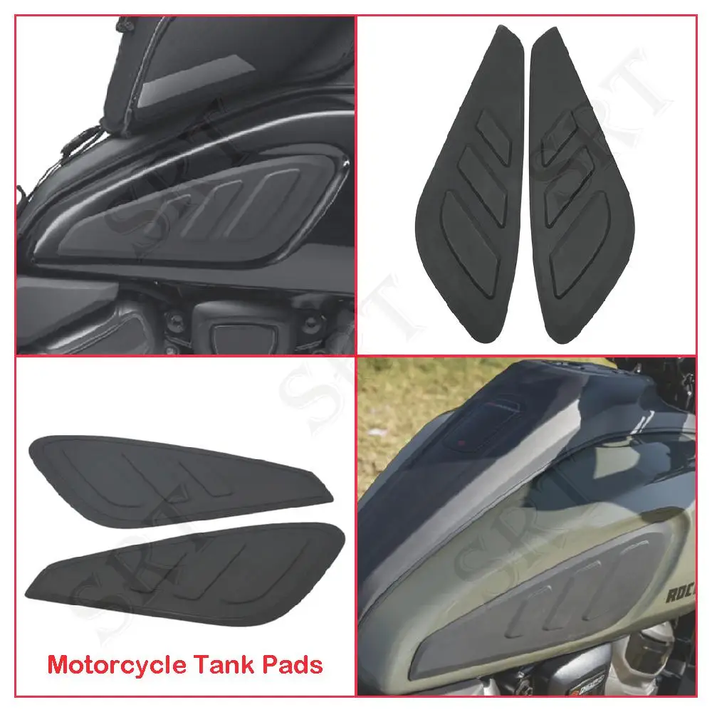 

Fits for Harley 1250 Pan America PA1250 PA1250S 2021 2022 2023 Motorcycle TankPads Side Tank Traction Knee Grip Anti Slip Pad