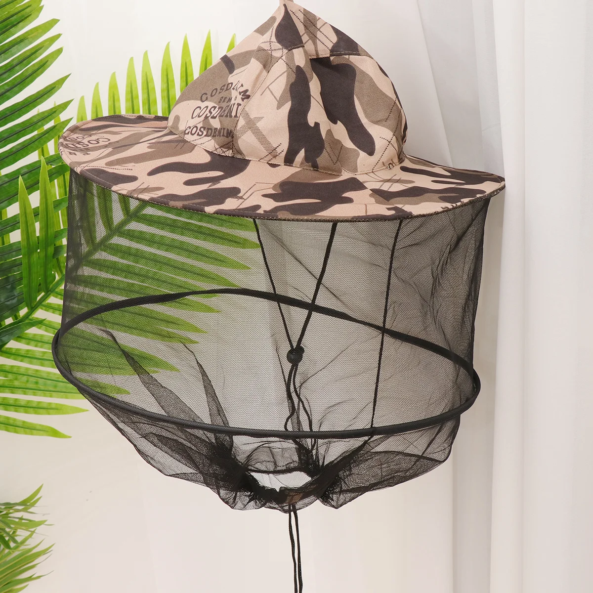 

Mosquito Net Hat Hat UV Block Hat Sun Hat Bucket Hat with Net Mesh for Outdoor Fishing Hiking Gardening Beekeeping Grey