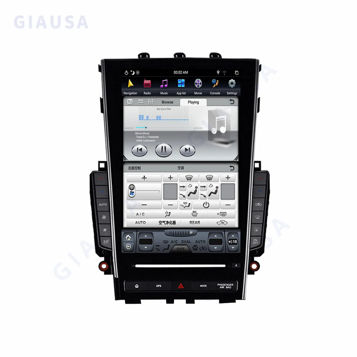 PX6 Android 13.0 128G Tesla Style Автомобильный GPS-навигатор для Infiniti Q50L 2015-2018 Мультимедийный