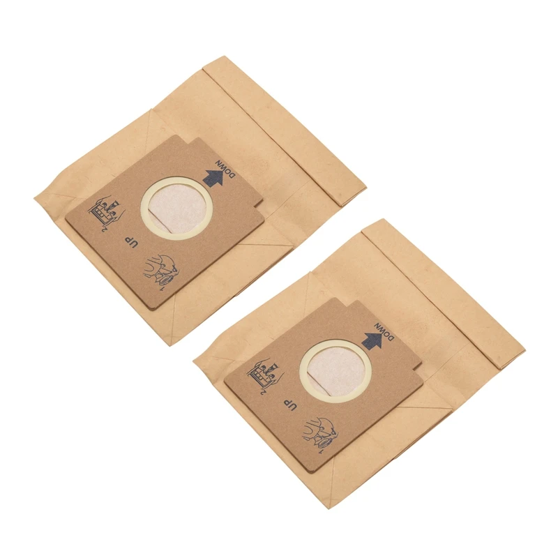 

20 Pcs Vacuum Cleaner Kraft Paper Dust Bags Dual Filter Dust Bag Fit For Z1480 ZW1200-211 ZC1120B ZMO1550 Series
