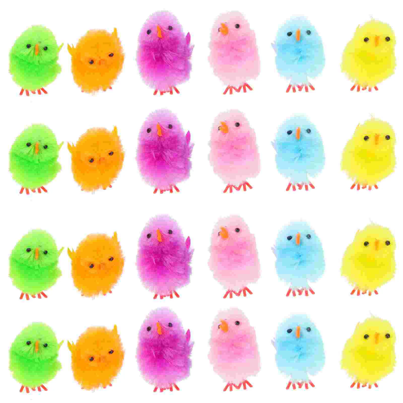 

36pcs Easter Chicken Easter Chicken Decoration Easter Chick Figurine Easter Egg Easter Party Decorations