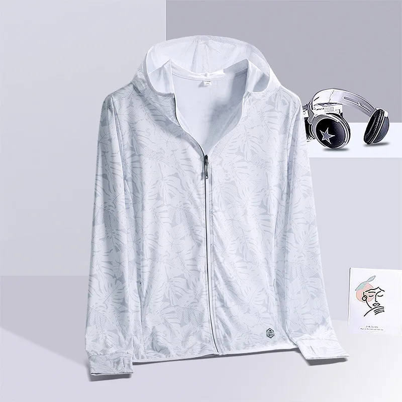 

Женская летняя куртка с капюшоном и защитой от УФ-лучей, популярная ветровка, белая Солнцезащитная Одежда большого размера, пальто для кемпинга и рыбалки, 2023