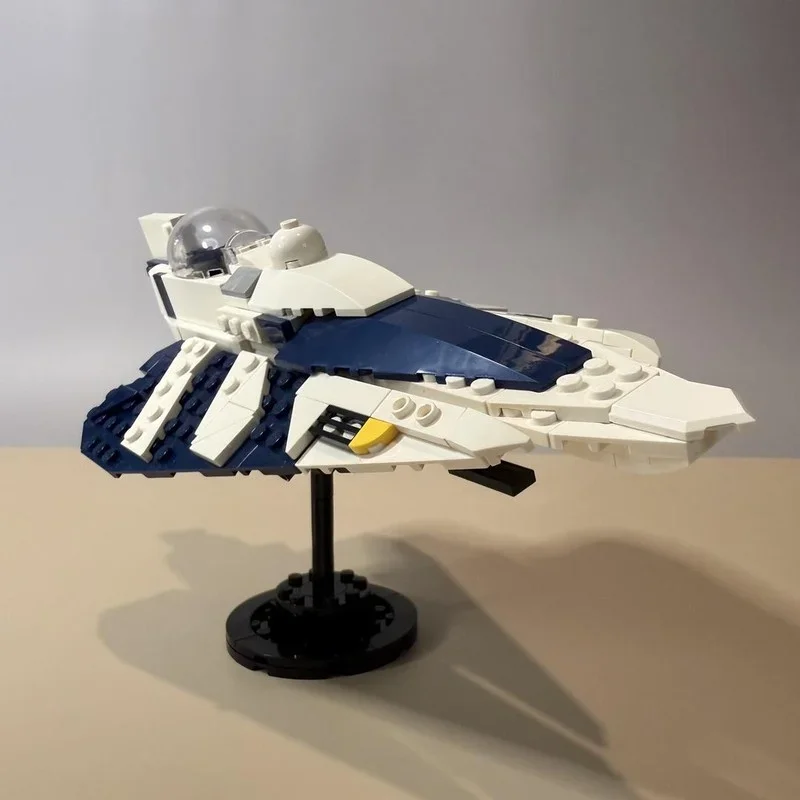 Фото 277 деталей MOC Plo Koon S Starfighter: Альтернативная сборка, модель звездолета для строительства, архитектурные конструкторы, подарки на фестиваль, игрушки, кирпичики №5