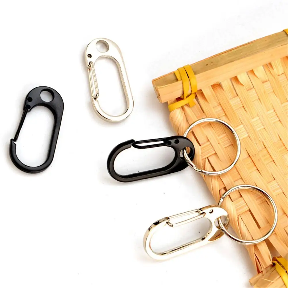 

Zinc Alloy Outdoor Climbing Hook Carabiner D-ring Keychain Clip Equipment Supplies