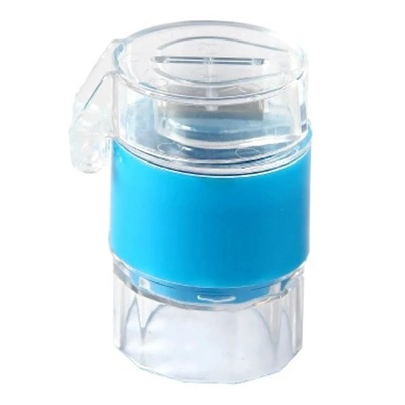 

Best 4 In 1 Portable 4 Layer Powder Tablet Pill Grinder Powder Cutter Medicine Splitter Box Storage Breaker Slicer