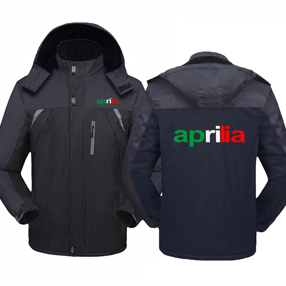 

NEW Motorcycle Aprilia Windbreaker Waterproof Warm Outdoor Couples Thicken Cold-Proof Mountaineering Clothing Jackets Coats Top
