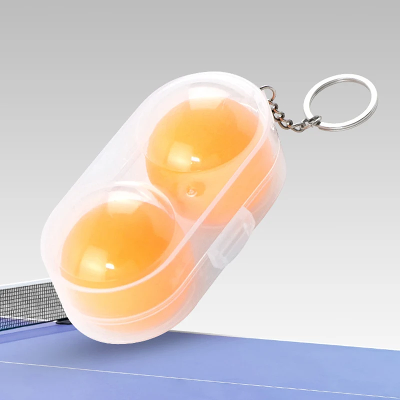 Защитная коробка для настольного тенниса двойная портативная хранения твердый