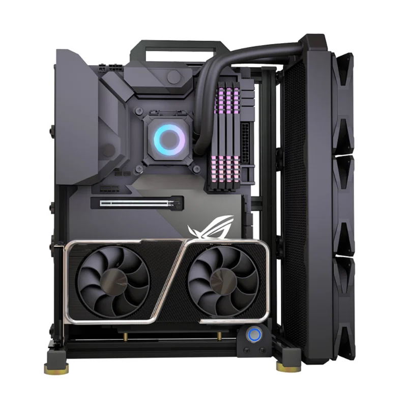 Подставка для игрового шкафа ATX, ITX MATX открытая рамка для ПК, кулер ...