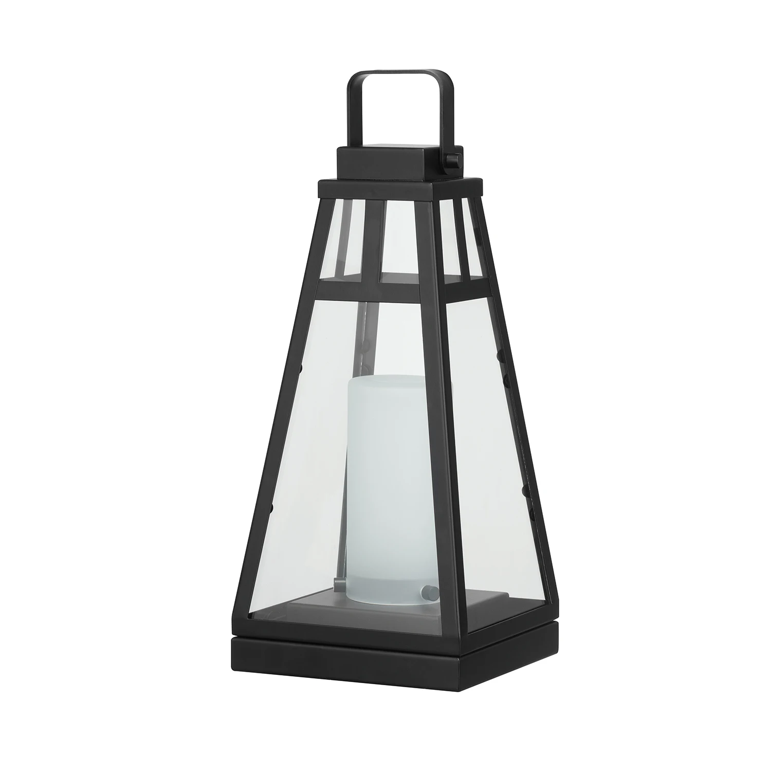 

Matte Battery Outdoor Hanging Lantern