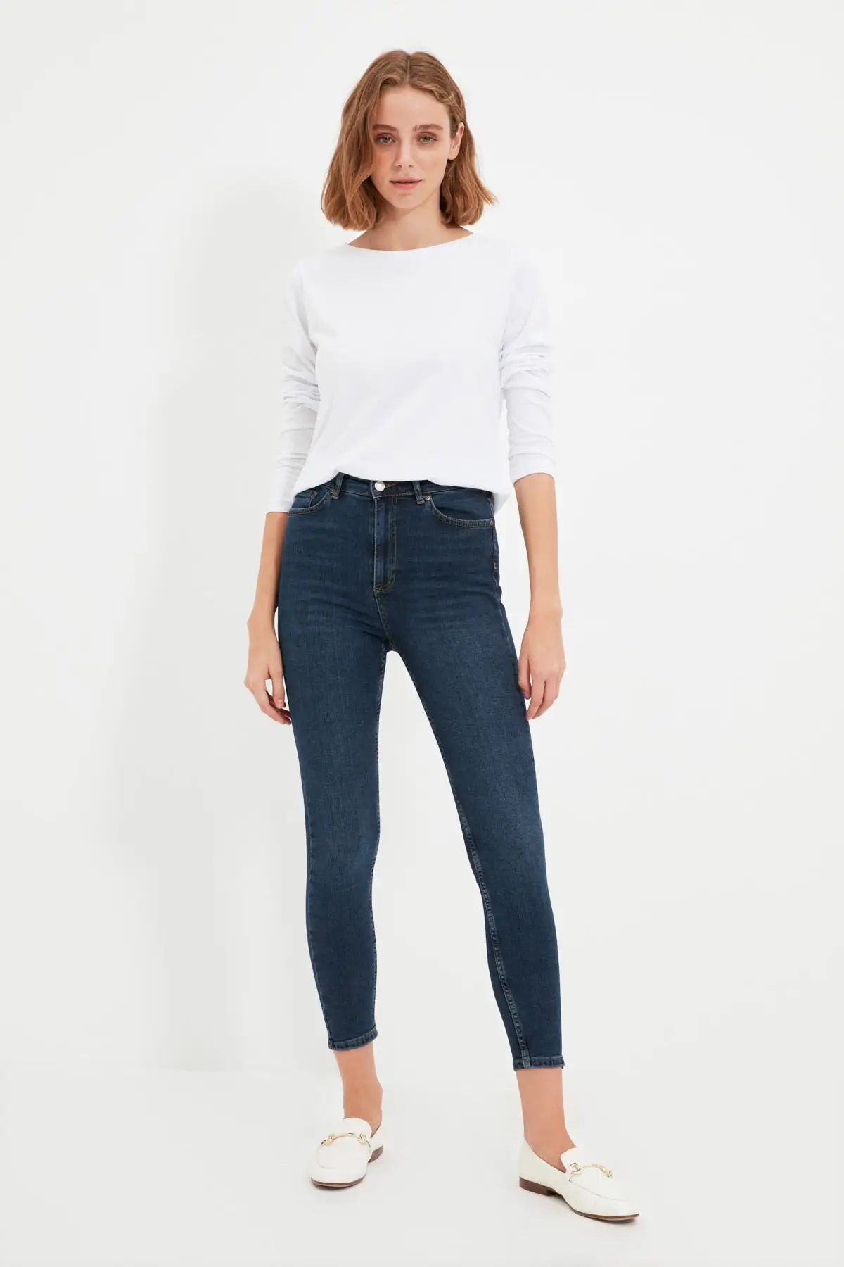 

Trendyol High Waist Skinny Jeans TWOAW22JE0909