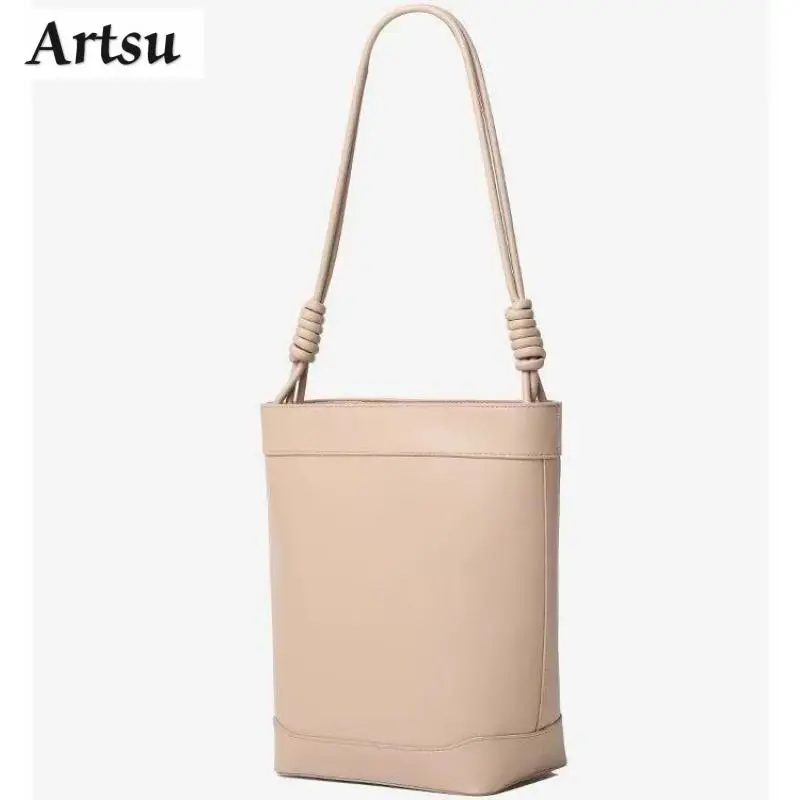 Новые модные сумки на плечо для пригородных поездок текстурированная однотонная