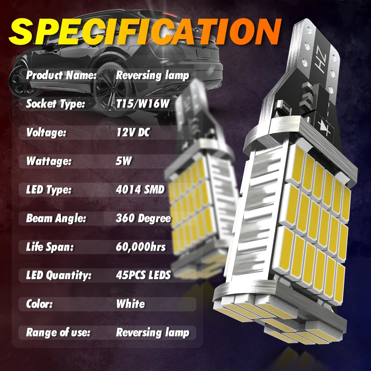 Фонарь заднего хода для BMW F12 F13 F06 E65 E66 E67 F01 F02 F03 F04 X3 E83