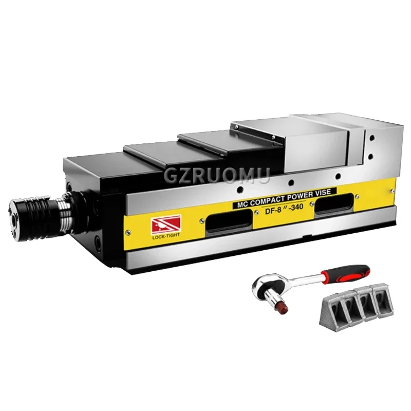 

Precision Bench Vise Work Bench 5 Inch 180 Clamp Machine Large Opening Fixture Apply to Various CNC Equipment Machining Center