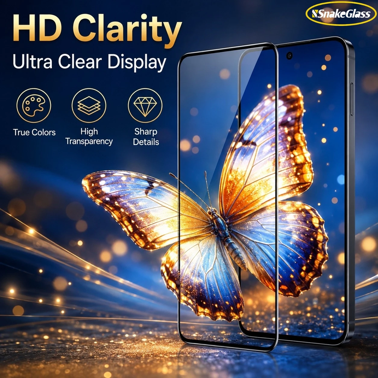 3 шт. Защитное стекло HD с гладкой текстурой для Honor 500 400 Pro Magic8 7 6 5 4 3 Pro Lite X9b X7 X6c, простое в установке (art.: 3920dbd3fd2bc) - 3920dbd3fd2bc