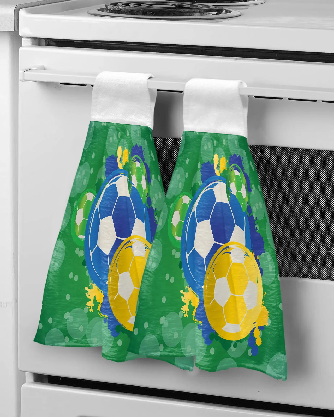 Microfiber Hanging Wipes Cloth Cleaning Towel Bathroom Kitchen Tools Accessories