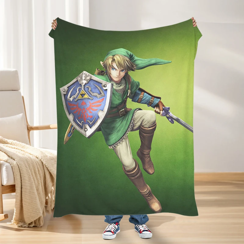 Фланелевое одеяло для дивана King Size G-Zelda флисовое кемпинга и взрослых пушистые