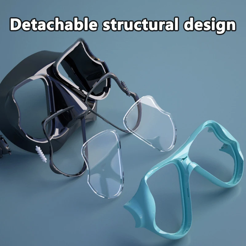 Профессиональные плавательные водонепроницаемые Мягкие силиконовые очки для