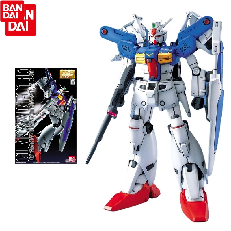 

Набор моделей Bandai Gundam, аниме-фигурка MG 1/100 RX-78GP01Fb fullburподарок Zephyranthes, подлинное украшение Gunpla, фигурка-игрушка