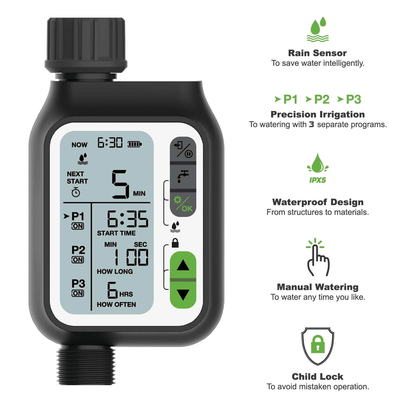 Таймер полива растений двухзонный с датчиком дождя. Таймер с датчиком дождя. Таймер полива механический шаровый. Таймер для воды с 3 выходами eshico newest 2024. Сигнализатор полива воды в бочке.