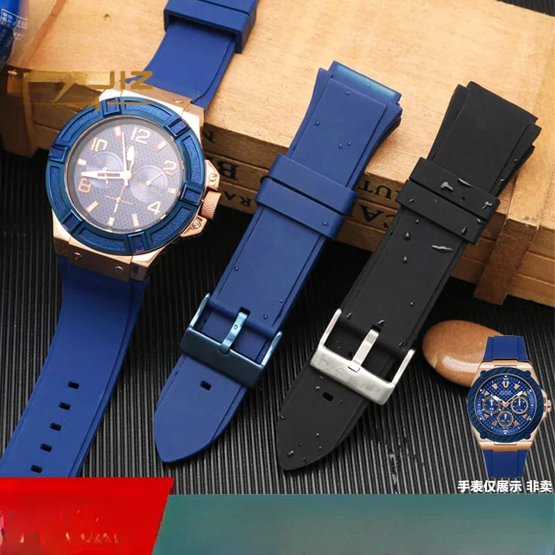 Силиконовый ремешок для часов Guess U0247g3 W0040g3