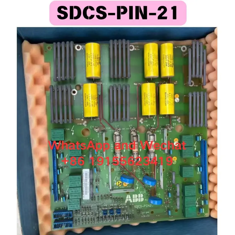 Б/у SDCS-PIN-21 триггерная плата регулятора скорости постоянного тока Функциональный