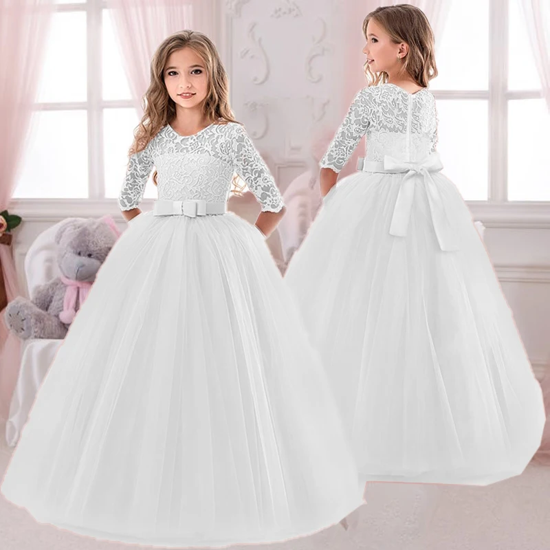 2023 летнее платье для девочек, длинные платья для подружки невесты длядевочек, детское платье принцессы, вечернее свадебное платье, платье для 3,10, 14 лет, Vestido