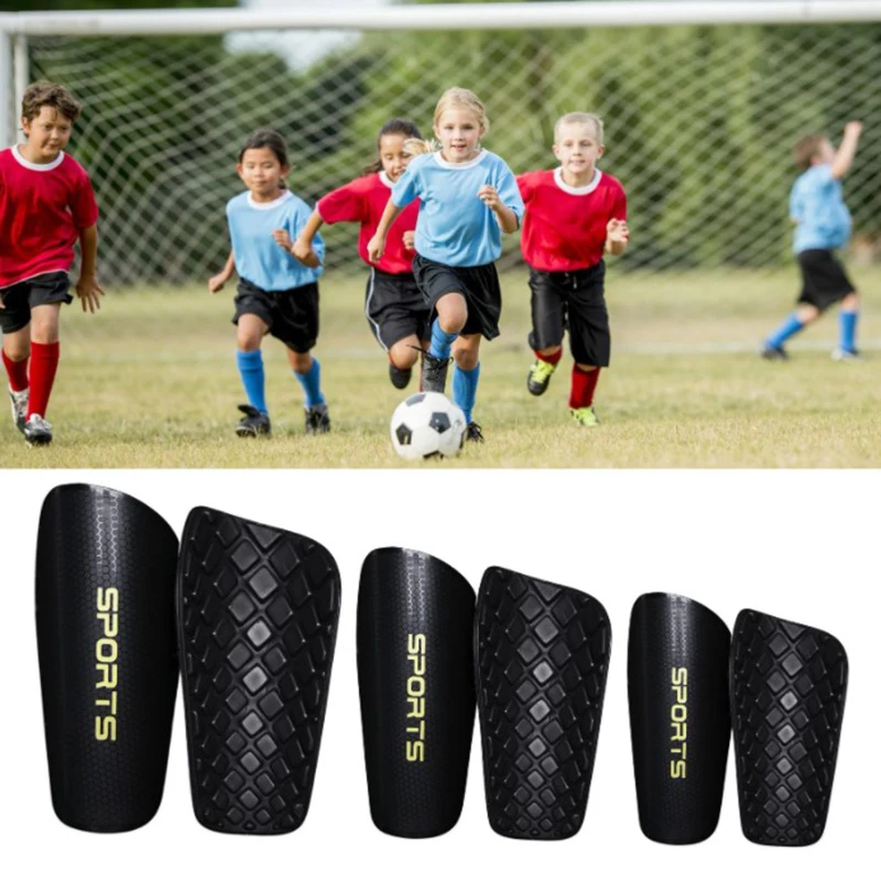 

2pc Thickened Youth Shin Guards Soccer Soccer Shin Guard Kids EVA Cushion Protection Breathable Shin Guards Soccer Gear For Boys