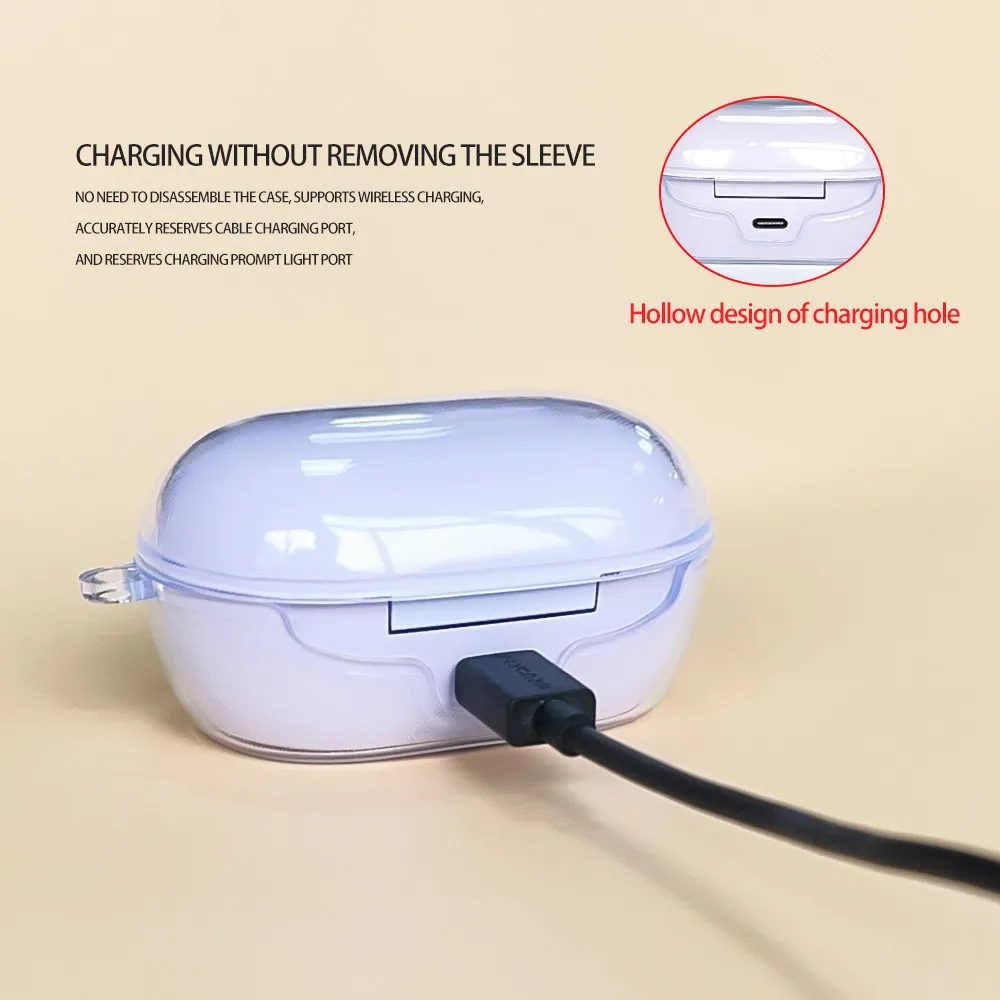Фото Чехол для наушников Bose Quietcomfort 2024, прозрачная крышка, прозрачный чехол из ТПУ для беспроводных наушников, чехол №5