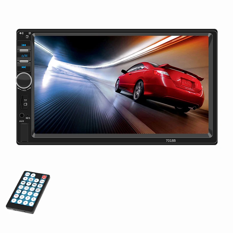 

Автомагнитола Hippcron 7 Дюймов С Сенсорным Экраном, Bluetooth, MP5-плеер, 12В, 2 DIN, FM-радио, ISO-вход, AUX-вход