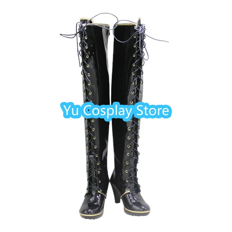 Ботинки для косплея Honjou Nia аниме дата реквизит в реальном времени искусственная