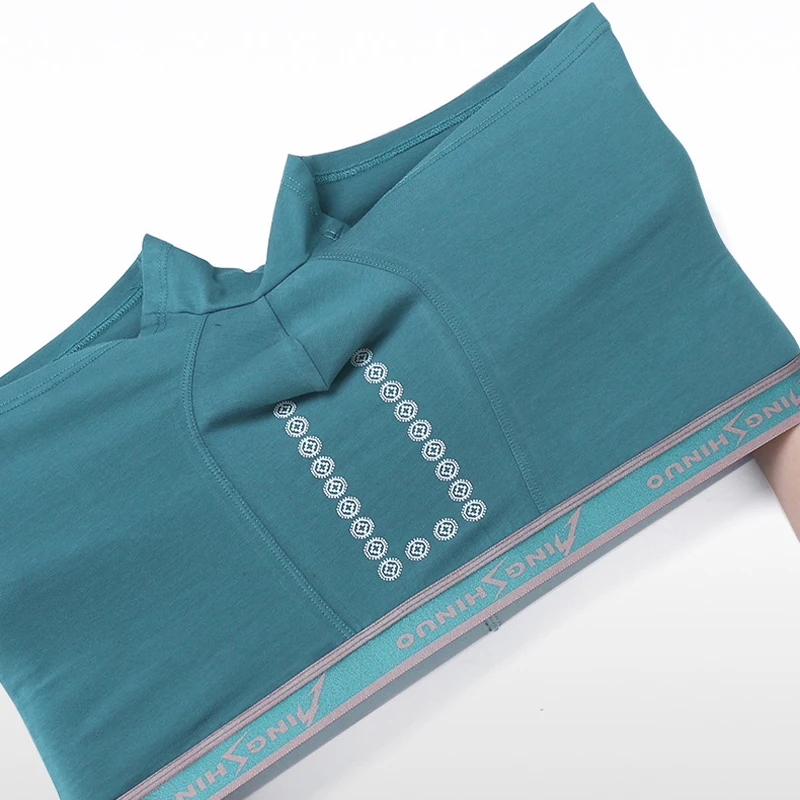 3Pcs Silver Ion Graphene Antibacterial Men Underwear Cotton Sexy Men's Boxer Shorts Breathable U Convex Underpants Mens Boxers