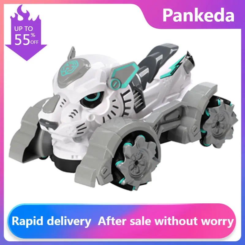 

Paisible New Rock Crawler Electric 4WD Drift RC Car 2.4Ghz Remote Control Stunt Spray Car Toys For Boys Machine On Radio Control