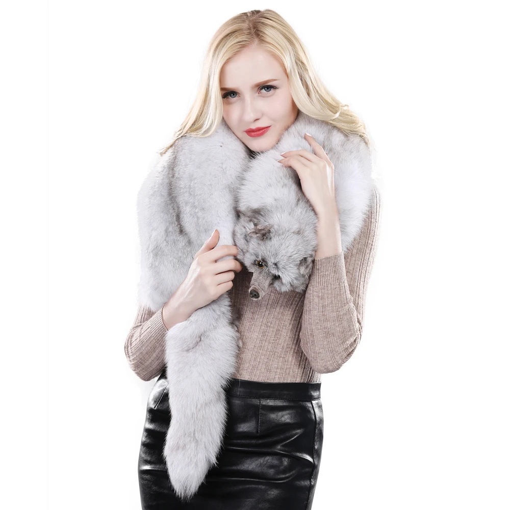 Оптовая продажа женский зимний меховой шарф