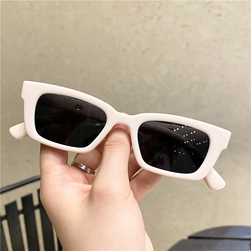 New Fashion Vintage Sunglasses Women Brand Designer Retro Rectangle Sun Glasses Female Ins Popular Colorful Square Eyewear |