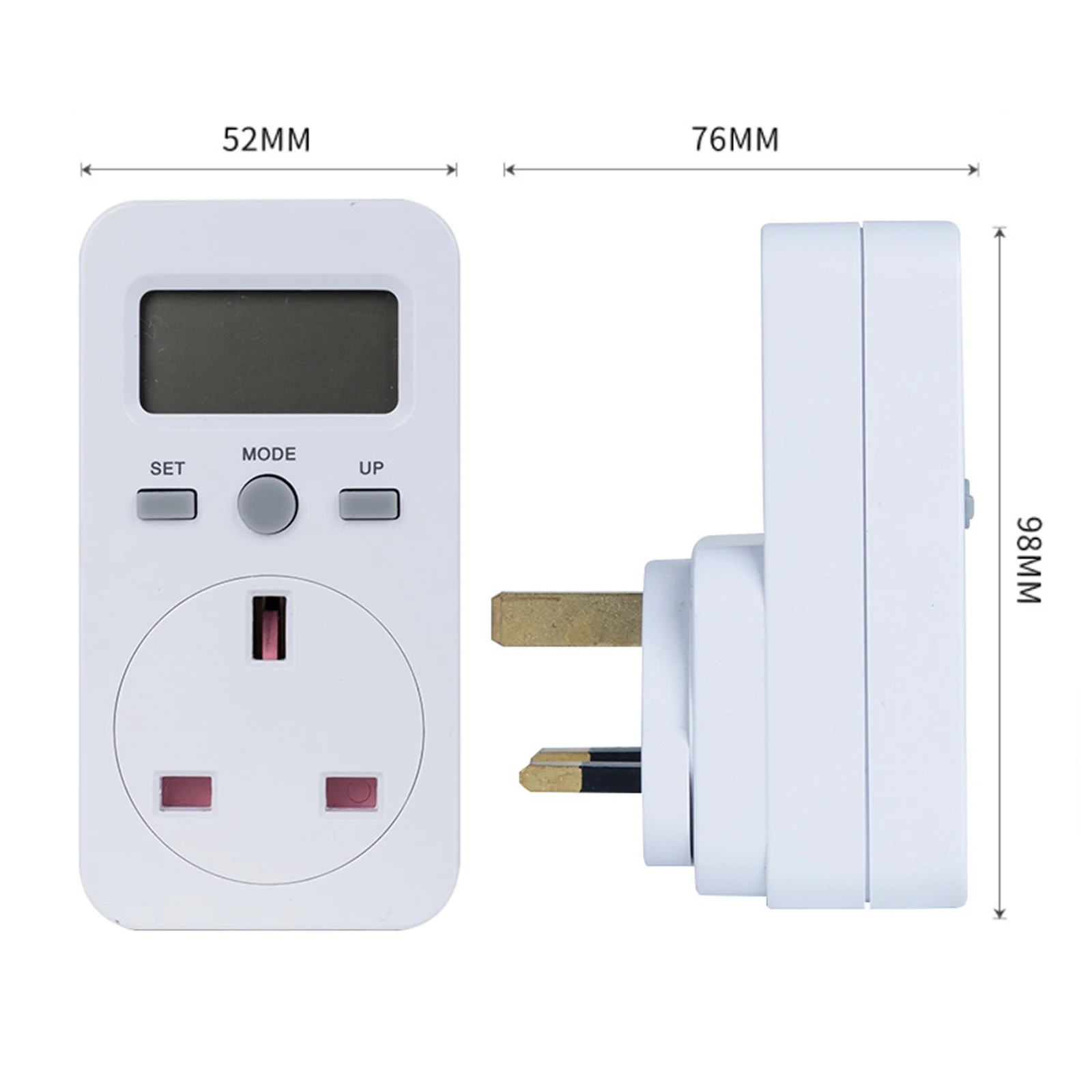 

Измеритель стоимости энергии 50 Гц, измеритель мощности, розетка 230 в 16 А, белый