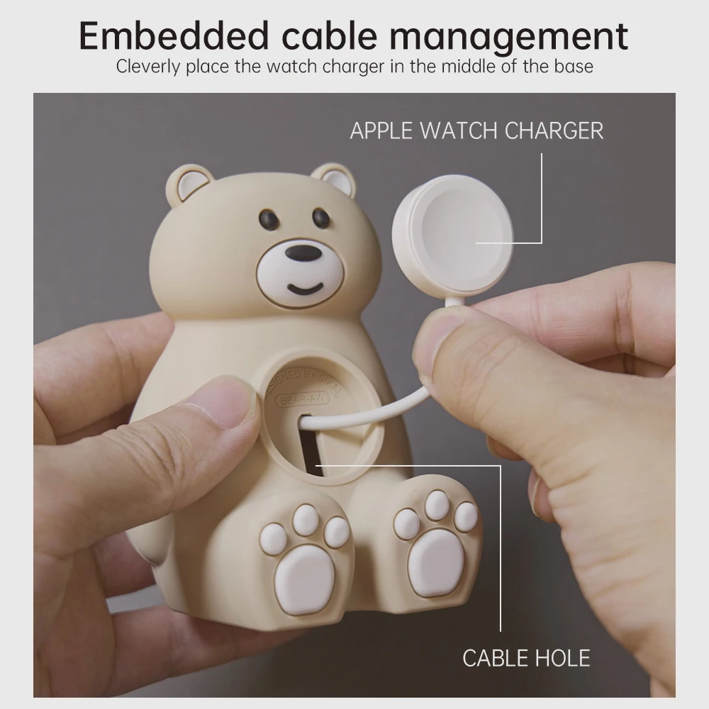 Charge Stand Holder Station for Apple watch 8 7 6 5 4 se Charging Dock Cable Watch iWatch 44 40 45 41 42 38mm |