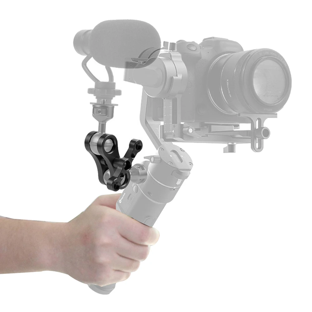 Штатив с зажимом-бабочкой 1 дюйм шарнирное крепление 1/4 3/8 для камер Gopro подводные