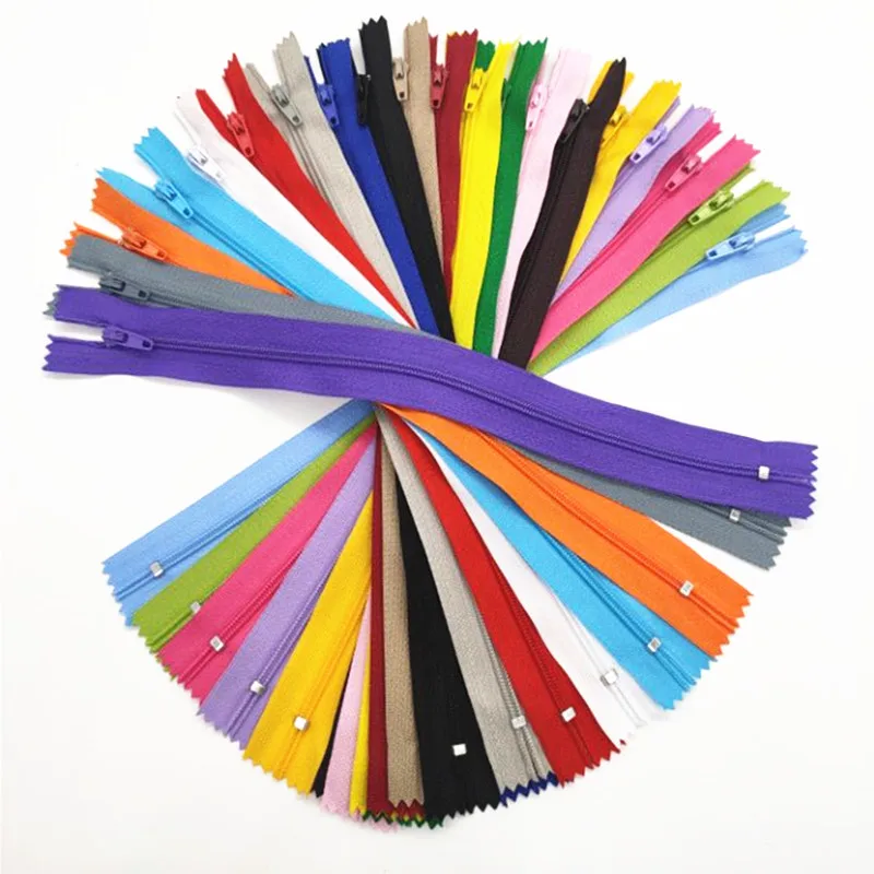 

Застежки-молнии с нейлоновой катушкой, 30-60 см (12-24 дюйма), подходят для одежды (20 цветов), 60 шт.