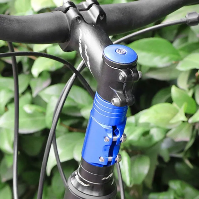 

1pcs Aluminum Alloy Bicycle Stem Increased Control Tube Extend Handlebar Stem Height Bike Front Fork Bicycle Parts