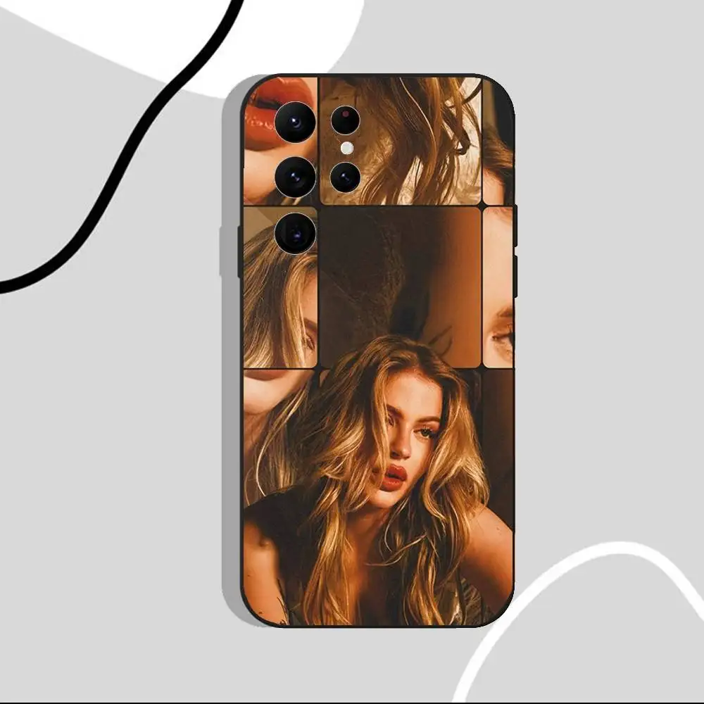 Фото Чехол для телефона Luisa Sonza MOTINHA для Samsung S10, S21, FE, S21, S26, S25, S24, S23, Ultra, S9, S22, Plus, черный, противоударный, силиконовый, мягкий №2